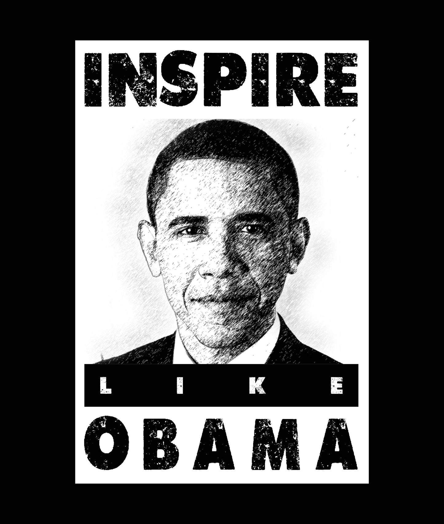 Inspire Like Obama - Ready To Press DTF Transfer  Buy Bulk DTF   