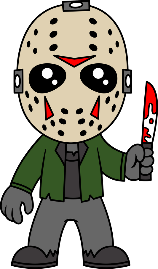 Jason Voorhees - Ready To Press DTF Transfer  Buy Bulk DTF   