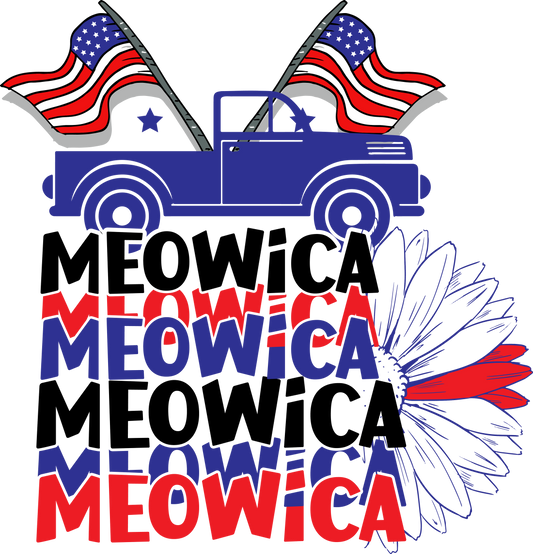 Meowica - 1160 Ready to Press DTF Transfer