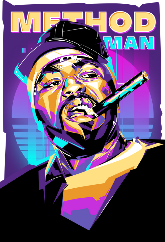 Method Man - Pop Art - Ready To Press DTF Transfers  Buy Bulk DTF   