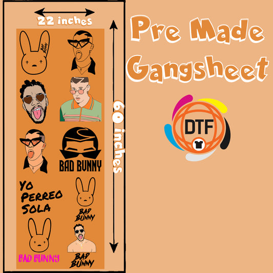 Perreo Squad Premade DTF Gangsheet