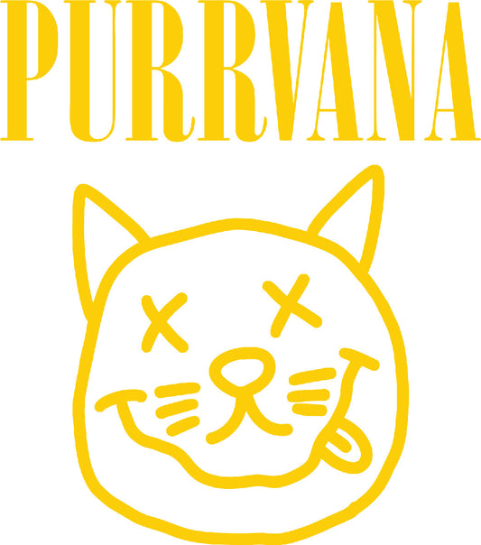 Purrvana - Ready To Press DTF Transfer