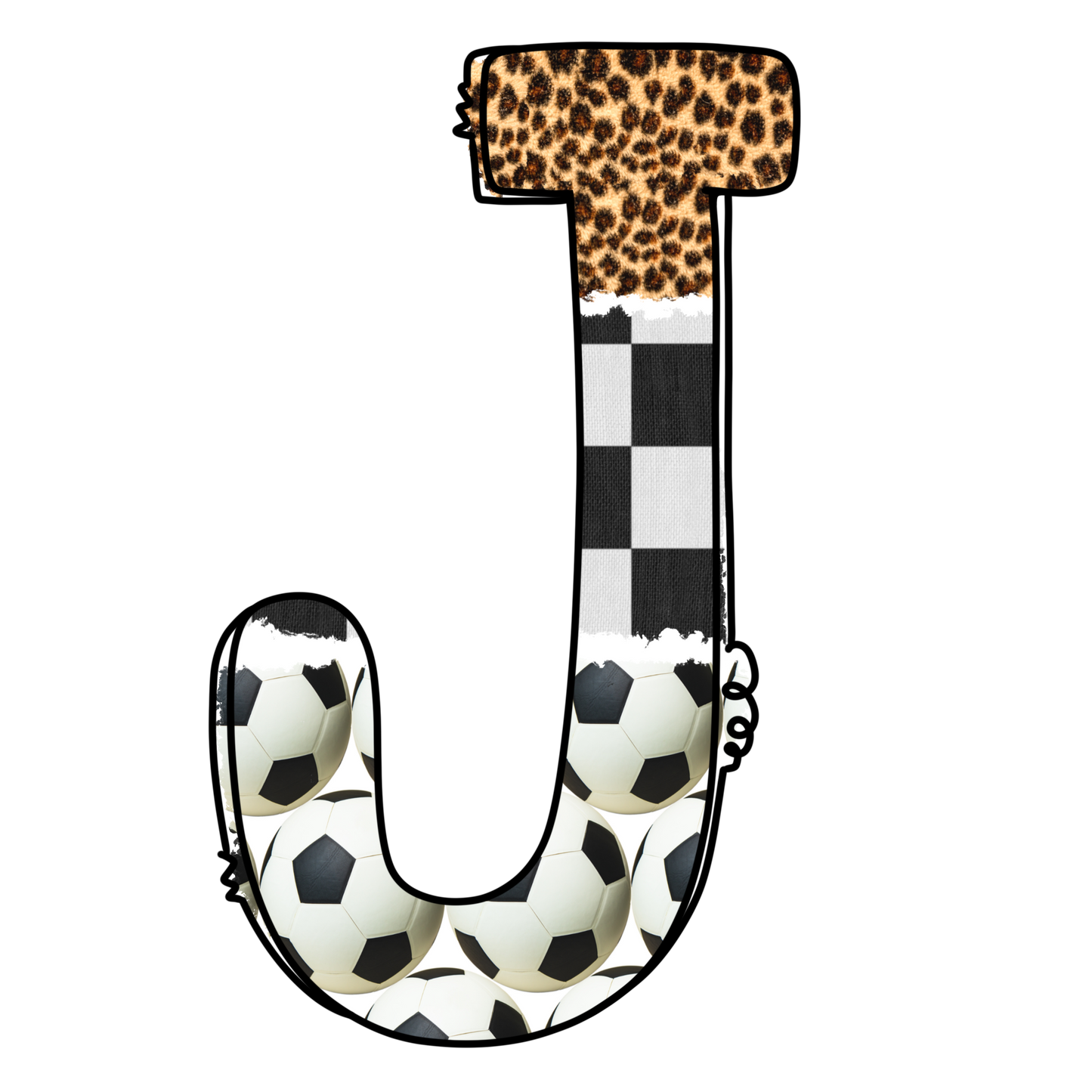 Soccer Leopard J - Ready To Press DTF Transfer  Buy Bulk DTF   