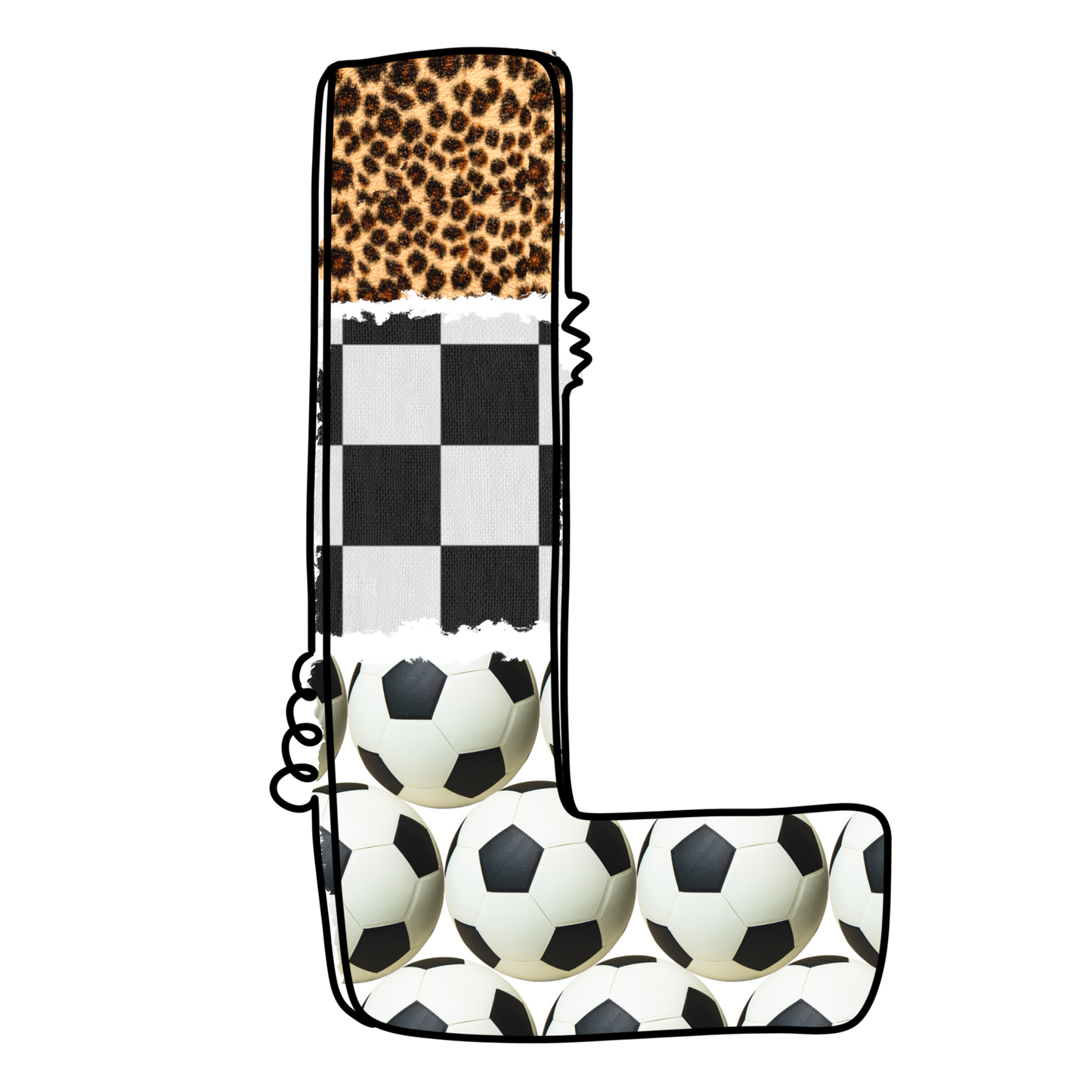 Soccer Leopard L - Ready To Press DTF Transfer  Buy Bulk DTF   