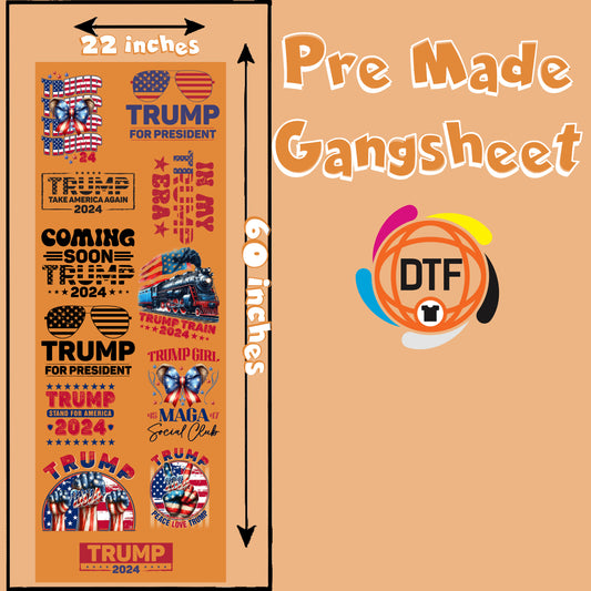 Strump Triumph Premade DTF Gangsheet