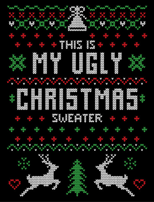 This Is My Ugly Transparent SVG For Christmas Ugly Sweater Design Ready To Press DTF Transfer