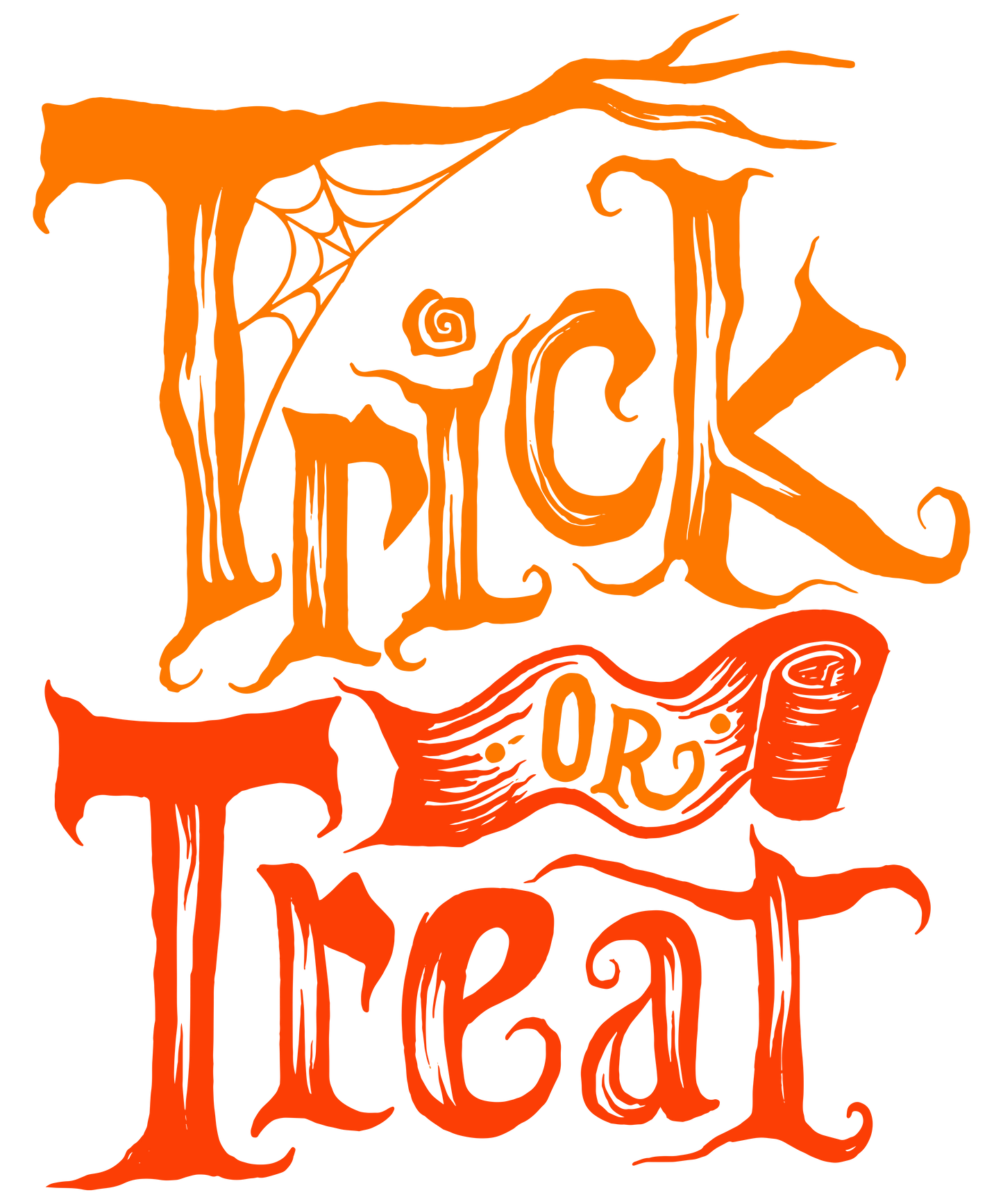 Trick or Treat 5 Ready To Press DTF Transfer