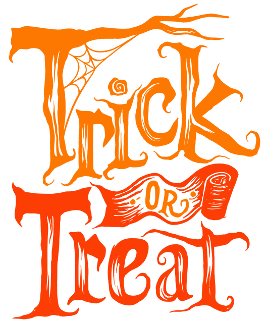 Trick or Treat 5 Ready To Press DTF Transfer