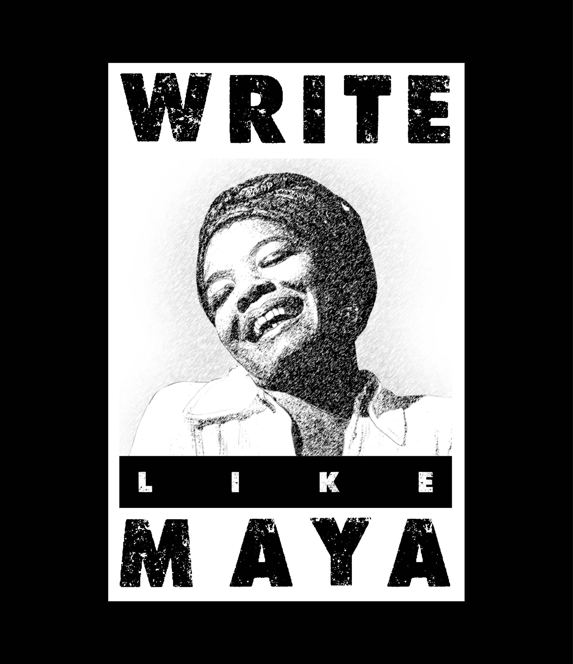 Write Like Maya - Ready To Press DTF Transfer  Buy Bulk DTF   