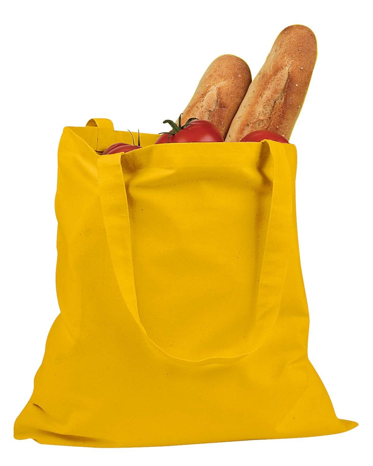 Canvas Promo Tote Bag YELLOW