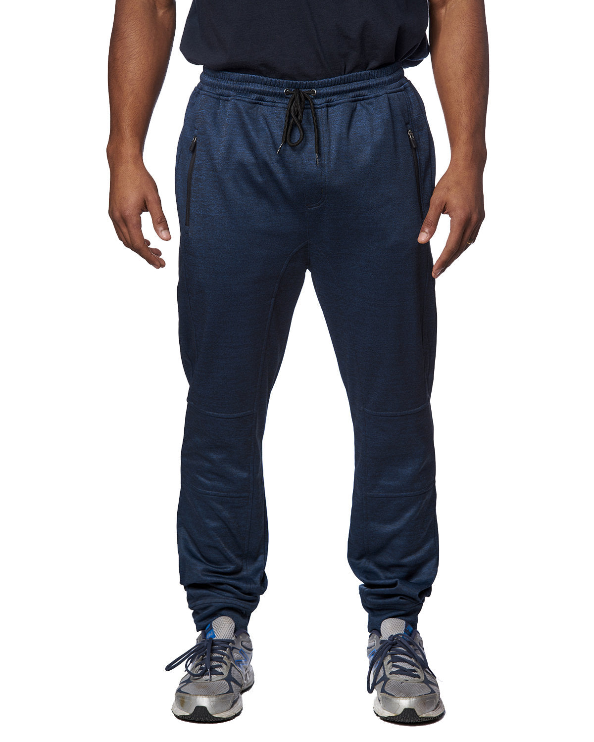 Burnside Men's Go Anywhere Performance Jogger Pant HEATHER NAVY