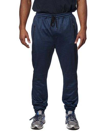 Burnside Men's Go Anywhere Performance Jogger Pant HEATHER NAVY