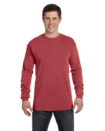 Comfort Colors Adult Heavyweight RS Long-Sleeve T-Shirt CRIMSON