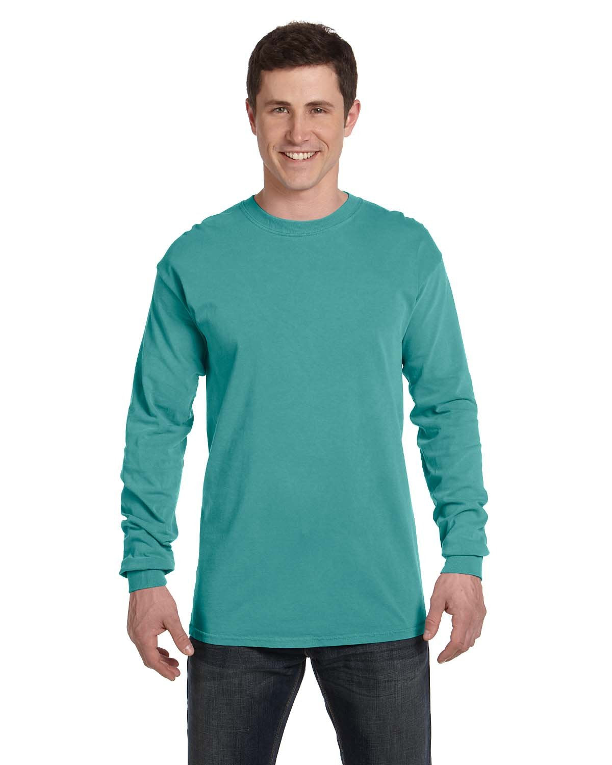 Comfort Colors Adult Heavyweight RS Long-Sleeve T-Shirt SEAFOAM