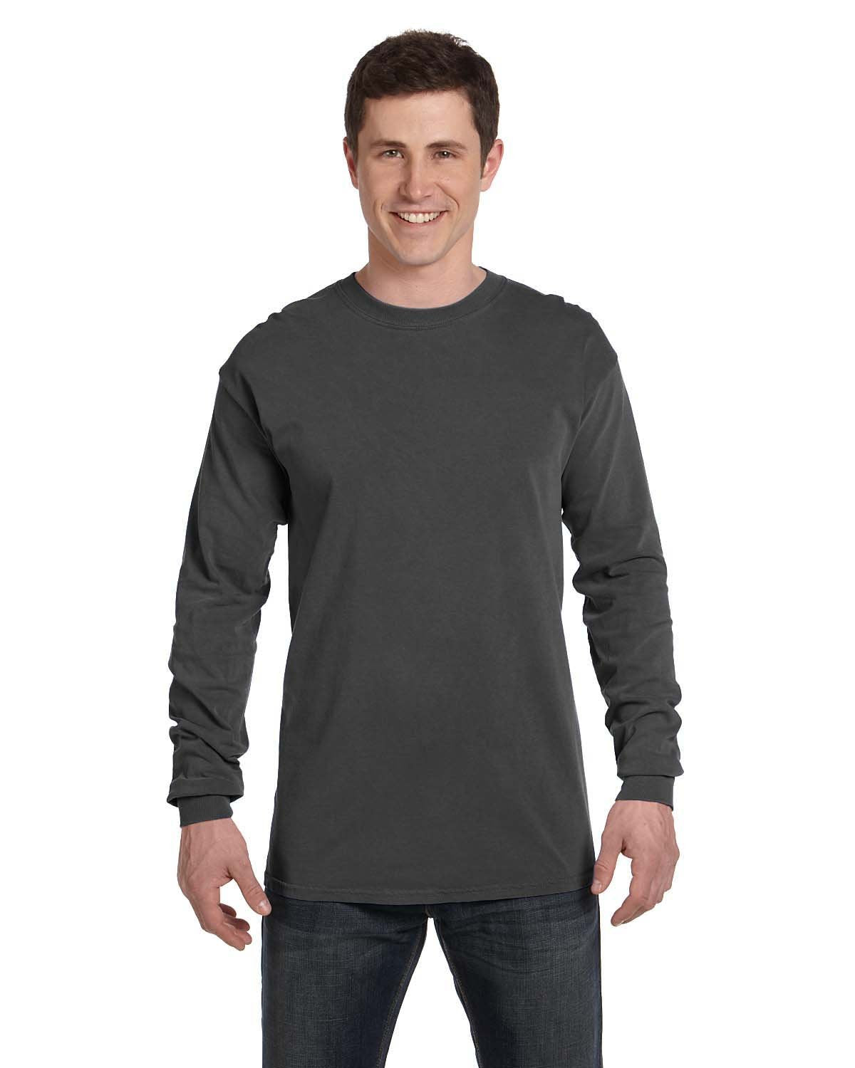 Comfort Colors Adult Heavyweight RS Long-Sleeve T-Shirt GRAPHITE