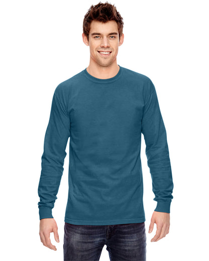 Comfort Colors Adult Heavyweight RS Long-Sleeve T-Shirt TOPAZ BLUE