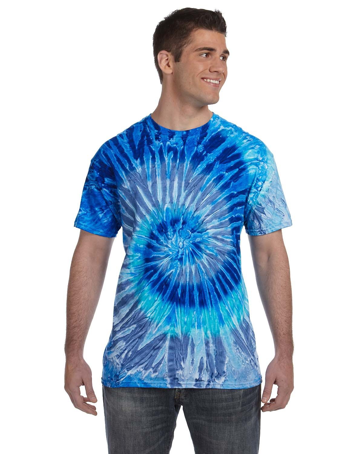 Tie-Dye Adult T-Shirt BLUE JERRY