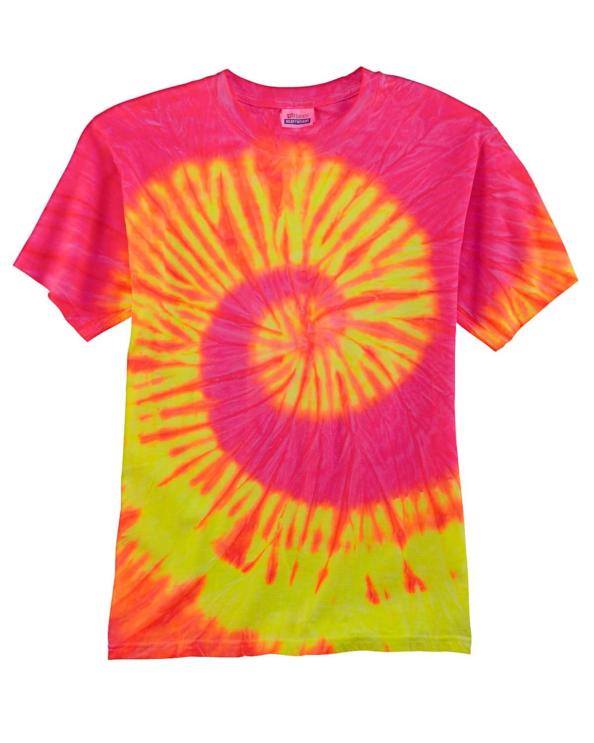 Tie-Dye Adult T-Shirt FLUORESCENT SWRL