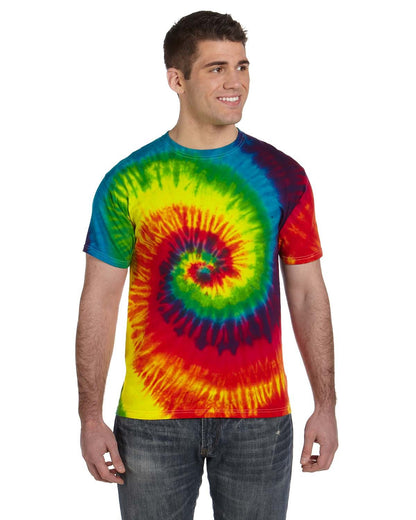 Tie-Dye Adult T-Shirt REACTIVE RAINBOW