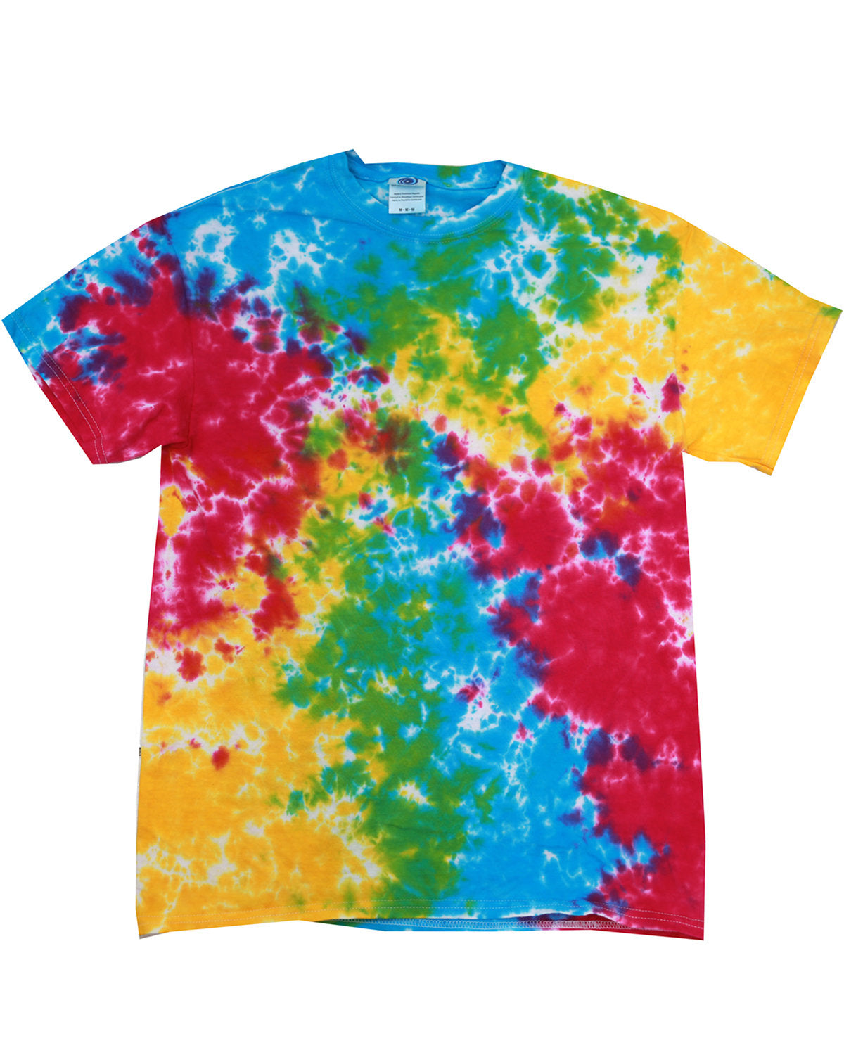 Tie-Dye Adult T-Shirt MULTI RAINBOW