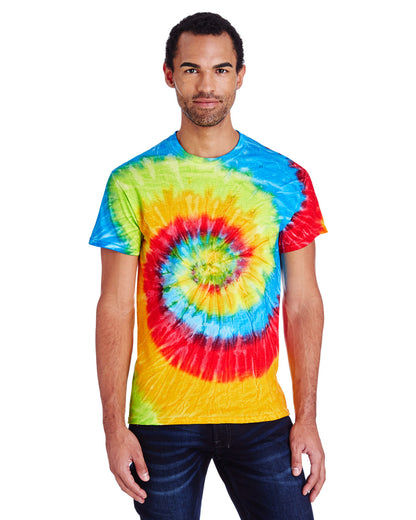 Tie-Dye Adult T-Shirt PASTEL NEON