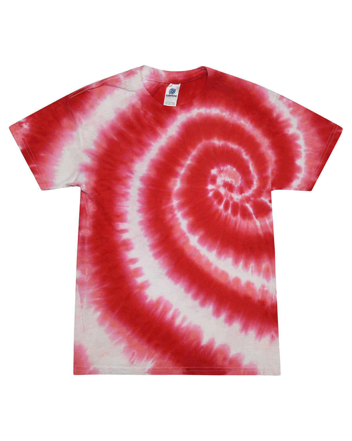 Tie-Dye Adult T-Shirt SWIRL RED