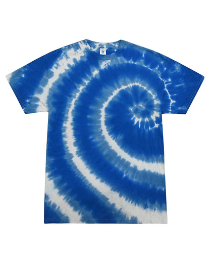 Tie-Dye Adult T-Shirt SWIRL BLUE