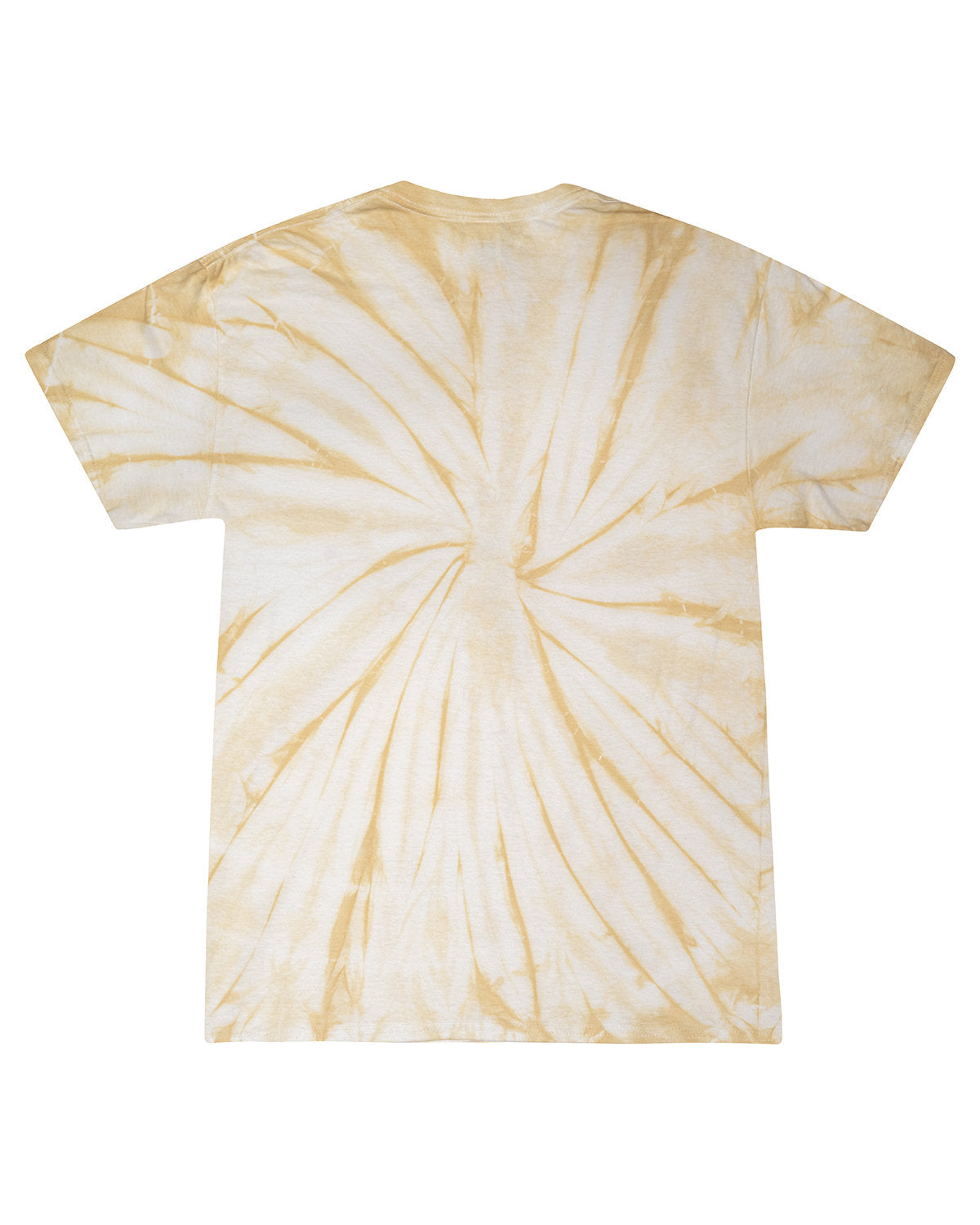 Tie-Dye Adult T-Shirt SPIDER MUSTARD