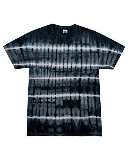 Tie-Dye Adult T-Shirt BLACK SHIBORI