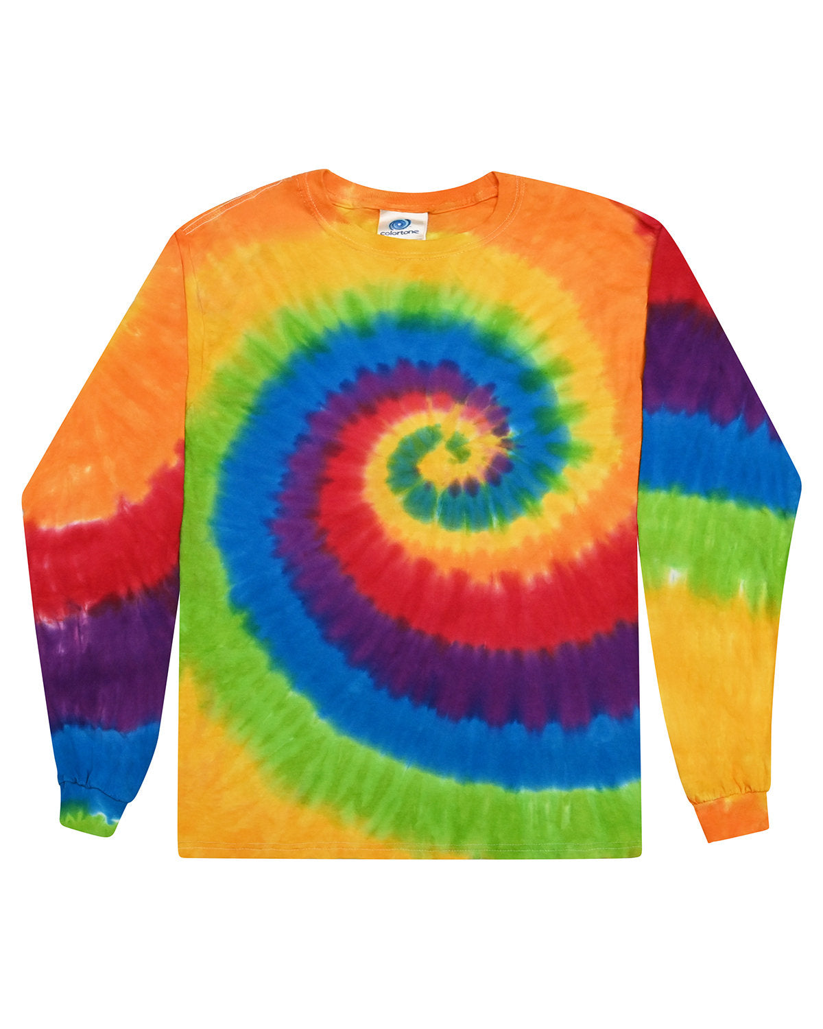 Tie-Dye Adult Long-Sleeve T-Shirt PRISM