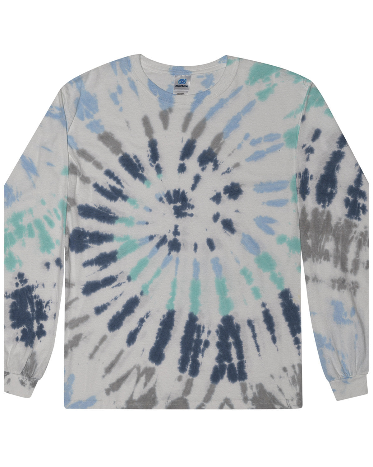 Tie-Dye Adult Long-Sleeve T-Shirt GLACIER