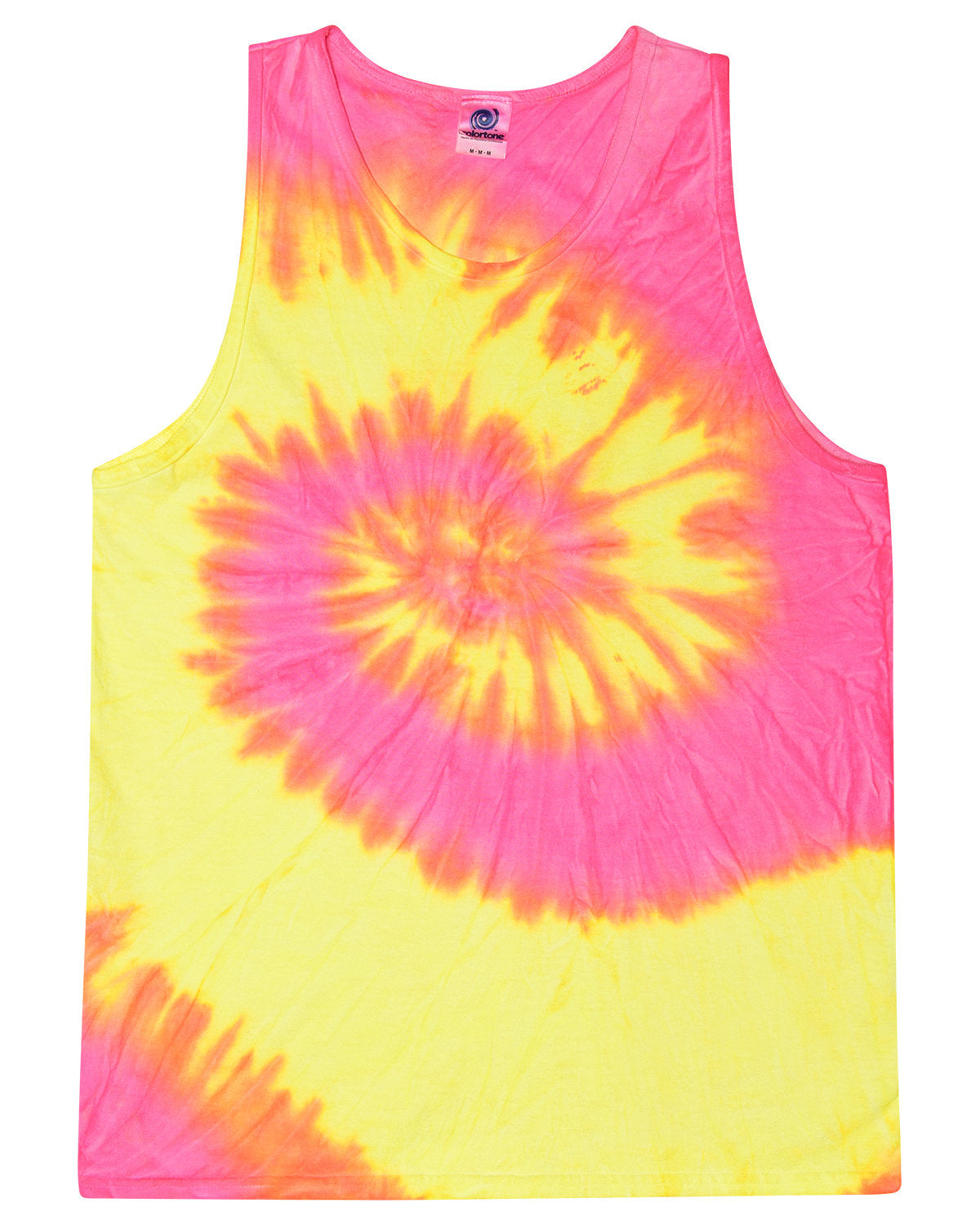 Tie-Dye Adult Tank FLUORESCENT SWRL