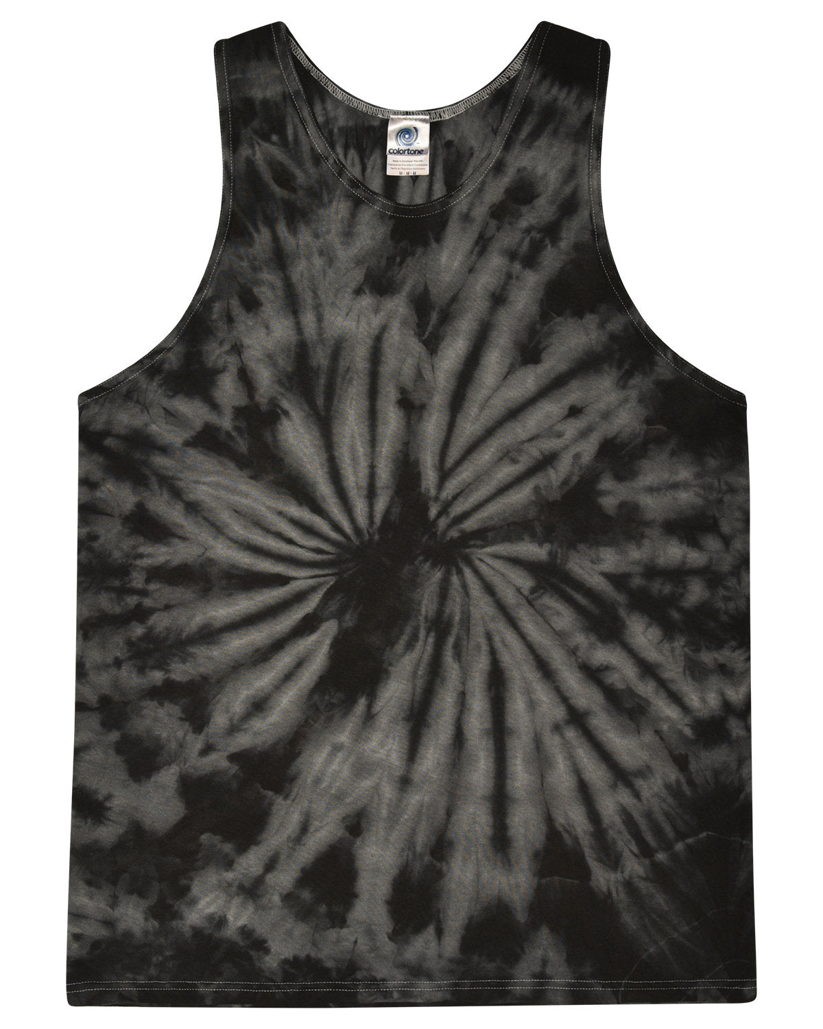 Tie-Dye Adult Tank SPIDER BLACK