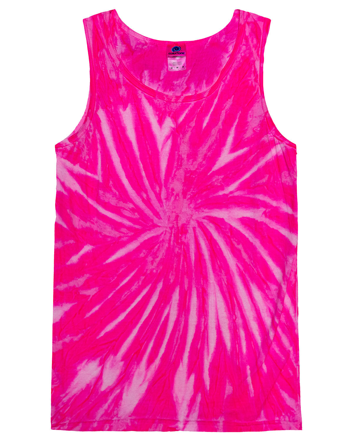 Tie-Dye Adult Tank NEON BUBBLEGUM