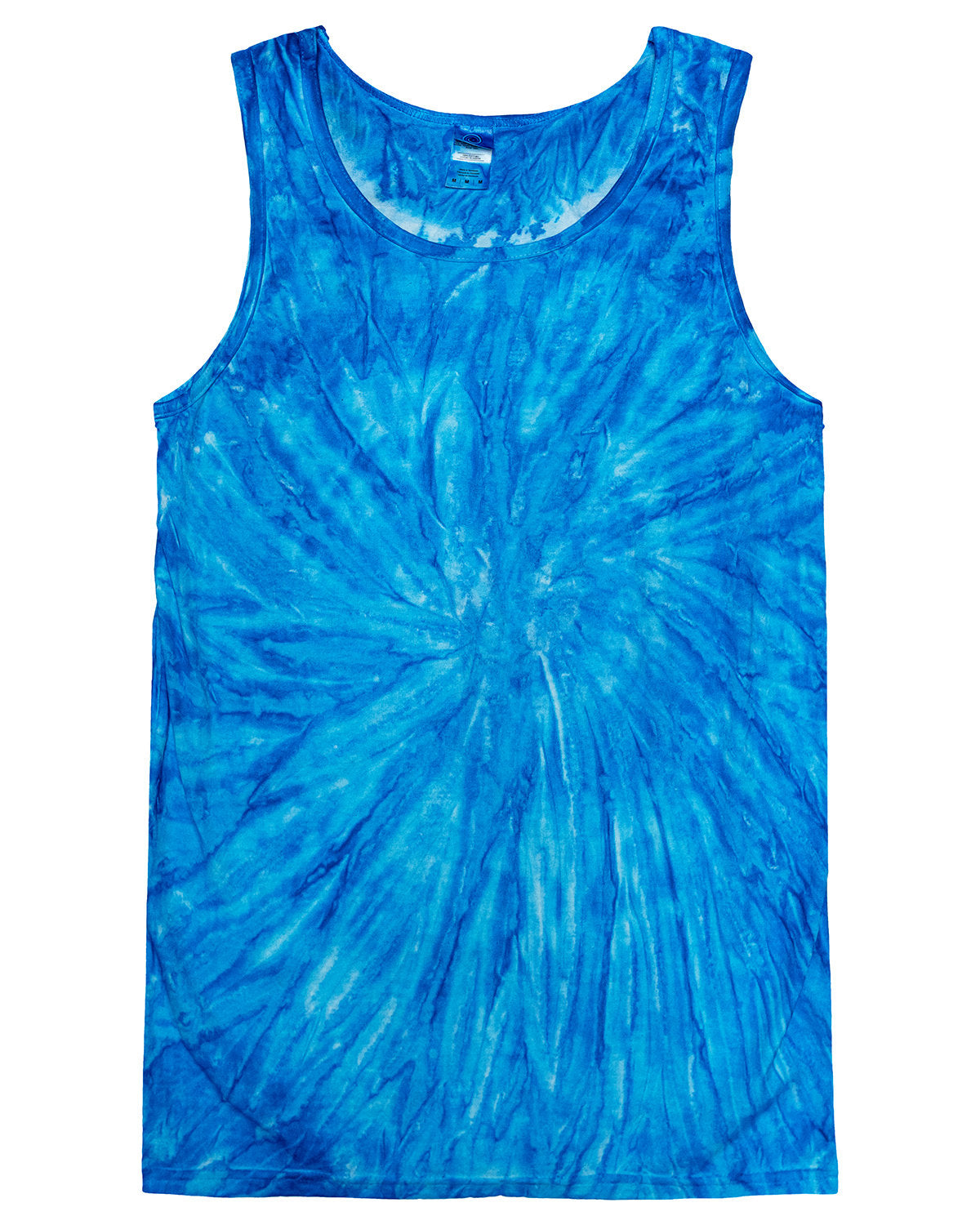 Tie-Dye Adult Tank NEON BLUEBERRY