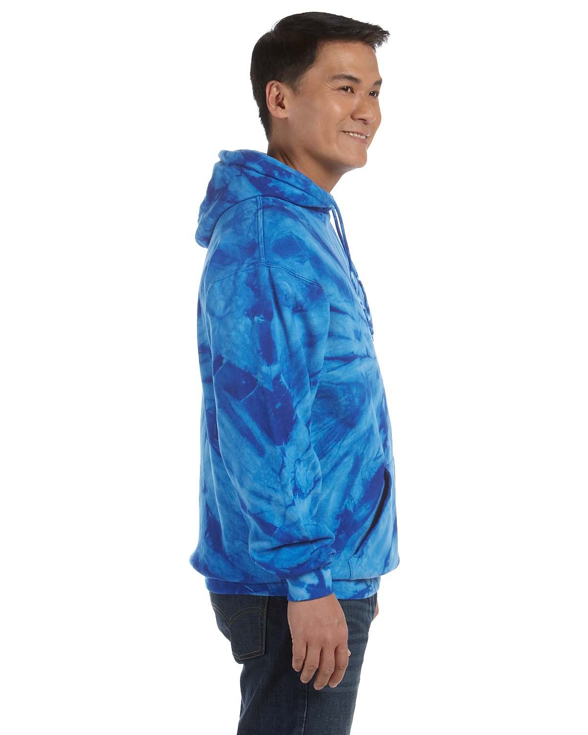 Tie-Dye Adult Tie-Dyed Pullover Hooded Sweatshirt