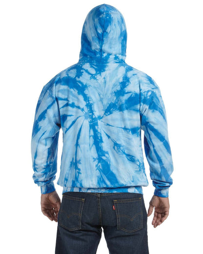 Tie-Dye Adult Tie-Dyed Pullover Hooded Sweatshirt