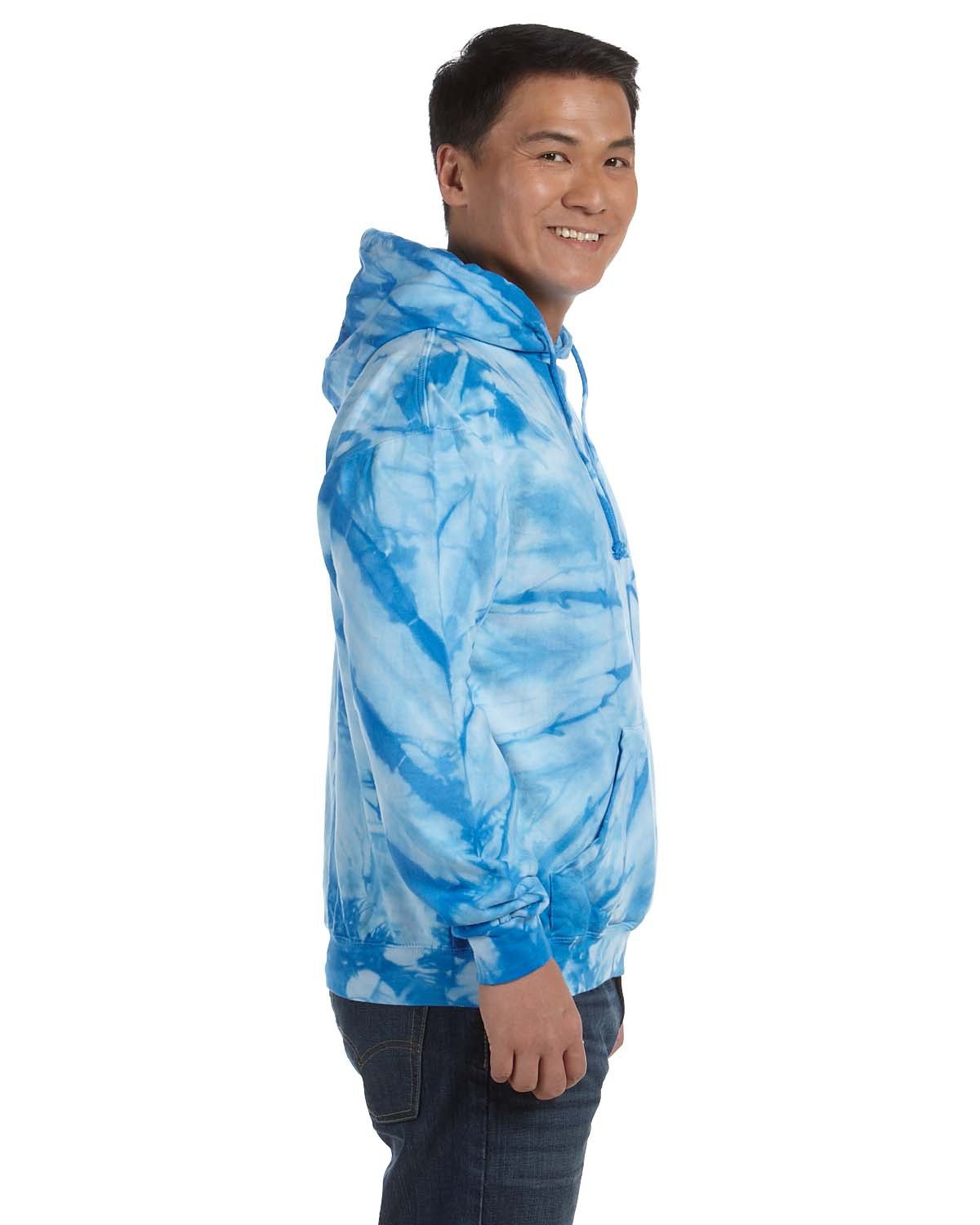 Tie-Dye Adult Tie-Dyed Pullover Hooded Sweatshirt