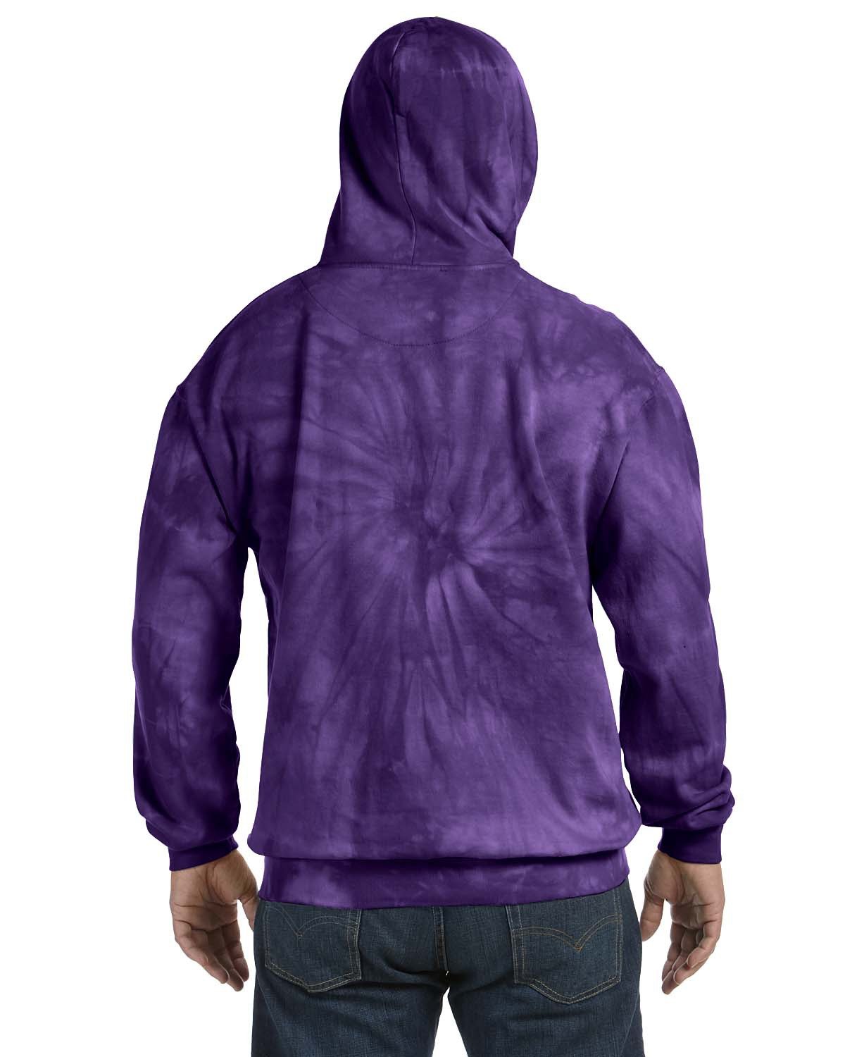 Tie-Dye Adult Tie-Dyed Pullover Hooded Sweatshirt