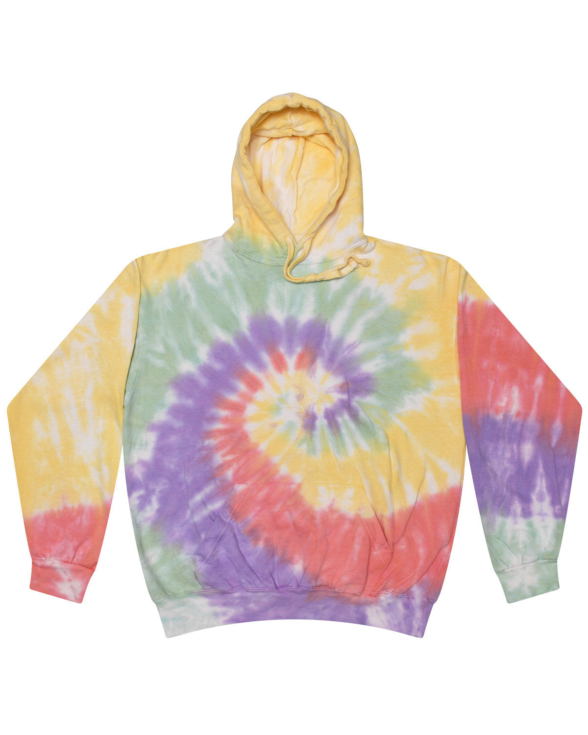 Tie-Dye Adult Tie-Dyed Pullover Hooded Sweatshirt