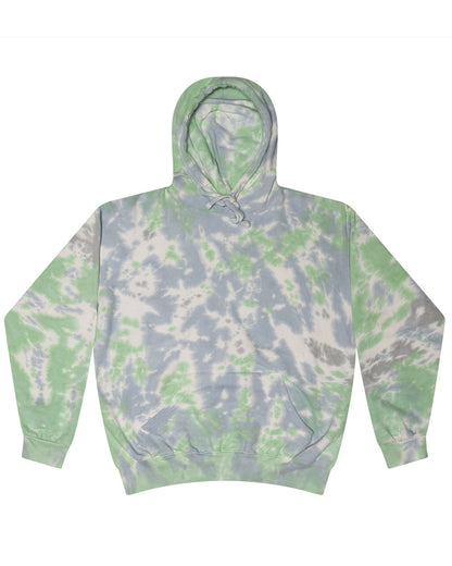 Tie-Dye Adult Tie-Dyed Pullover Hooded Sweatshirt SLUSHY