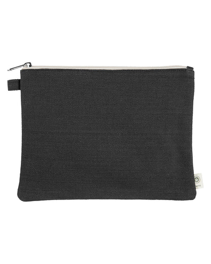 Econscious Hemp Blend Pouch BLACK NATURAL