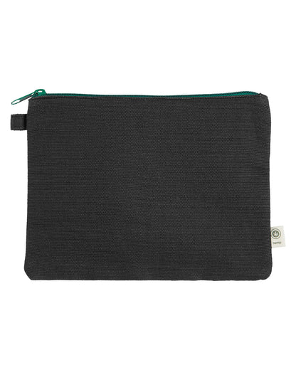 Econscious Hemp Blend Pouch BLACK KELLY