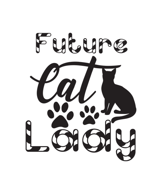 Future Cat Lady - Ready To Press DTF Transfer