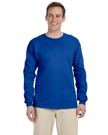 Gildan Adult Ultra Cotton® Long-Sleeve T-Shirt ROYAL