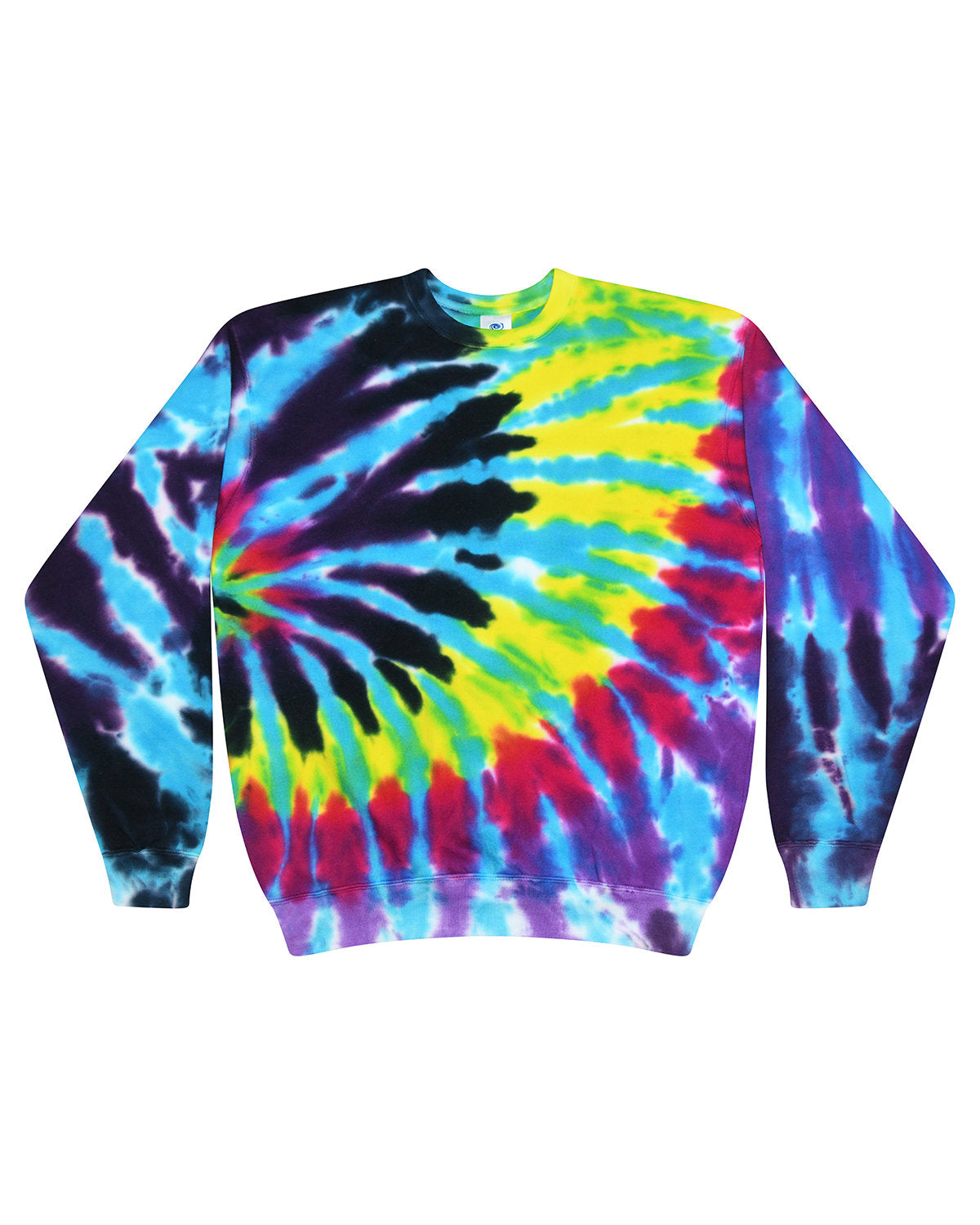 Tie-Dye Adult Crew Neck Sweatshirt FLASHBACK