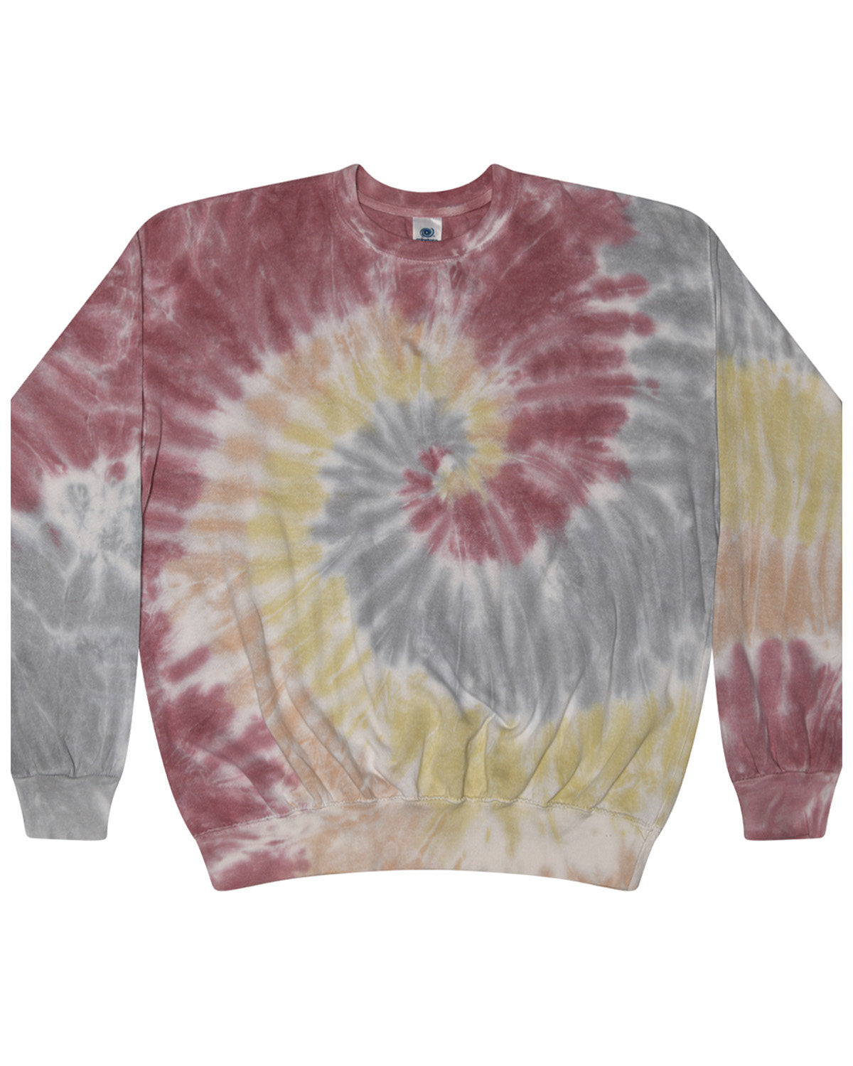 Tie-Dye Adult Crew Neck Sweatshirt DESERT ROSE