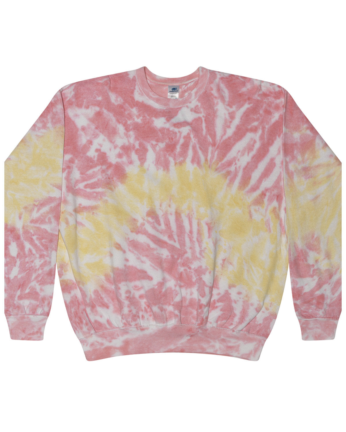 Tie-Dye Adult Crew Neck Sweatshirt FUNNEL CAKE