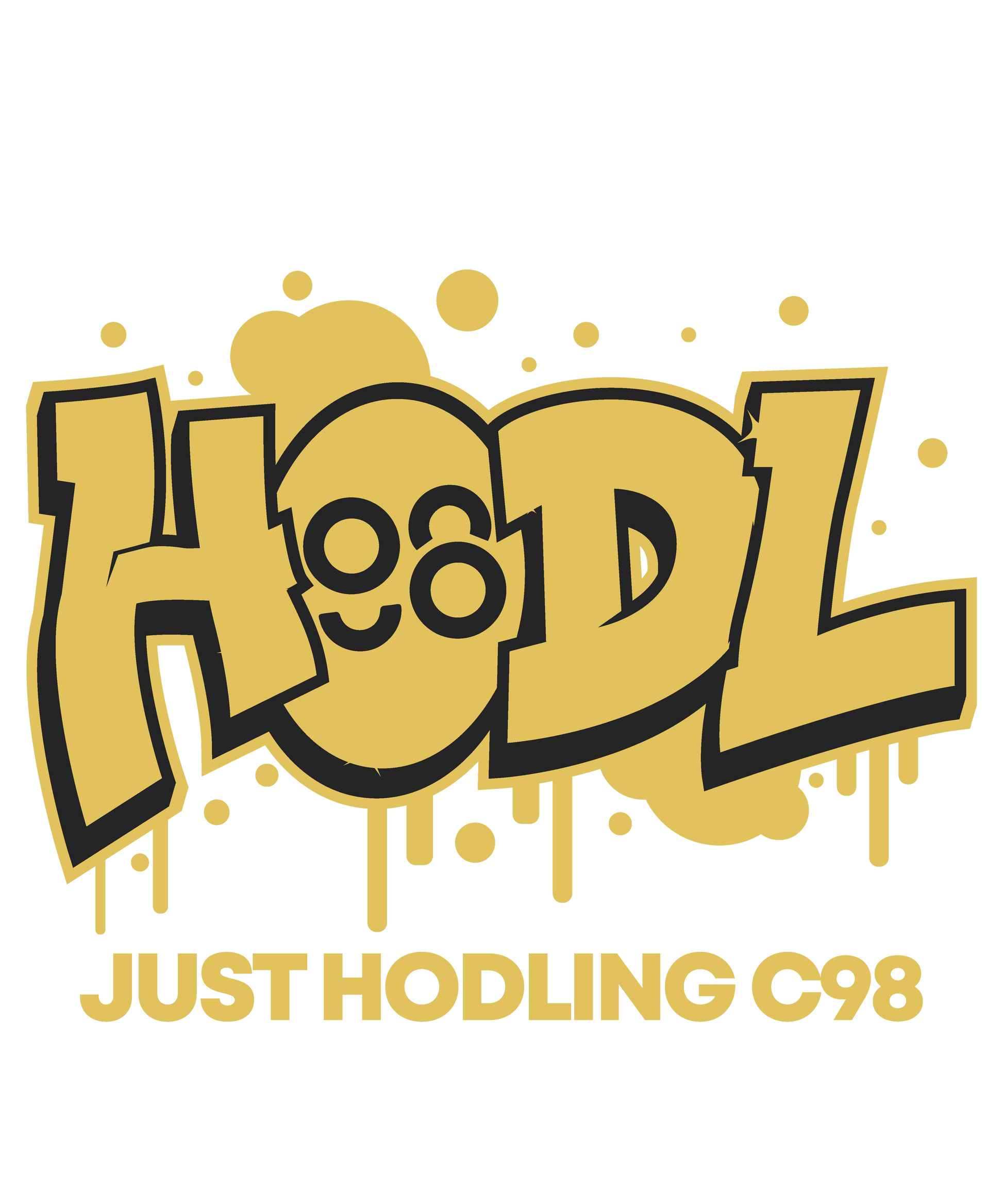 Hodl c98 Ready To Press DTF Transfer