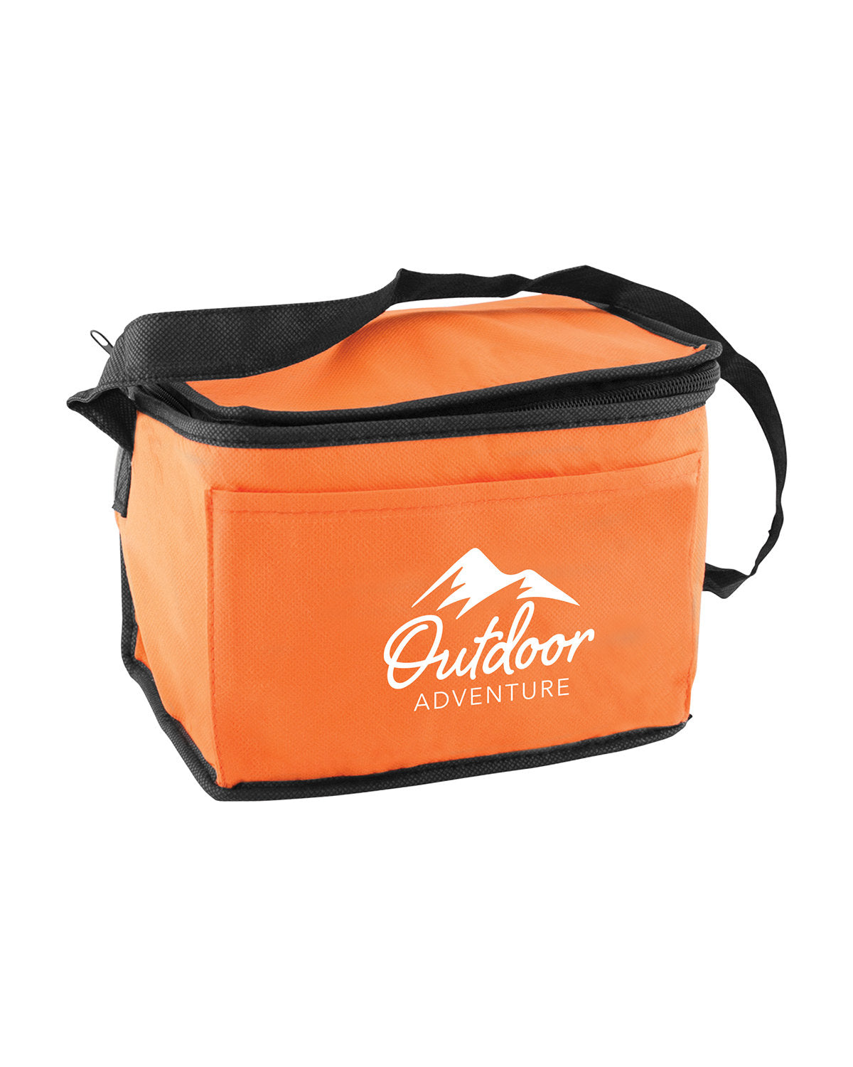 Prime Line Non-Woven Lunch Cooler Bag ORANGE